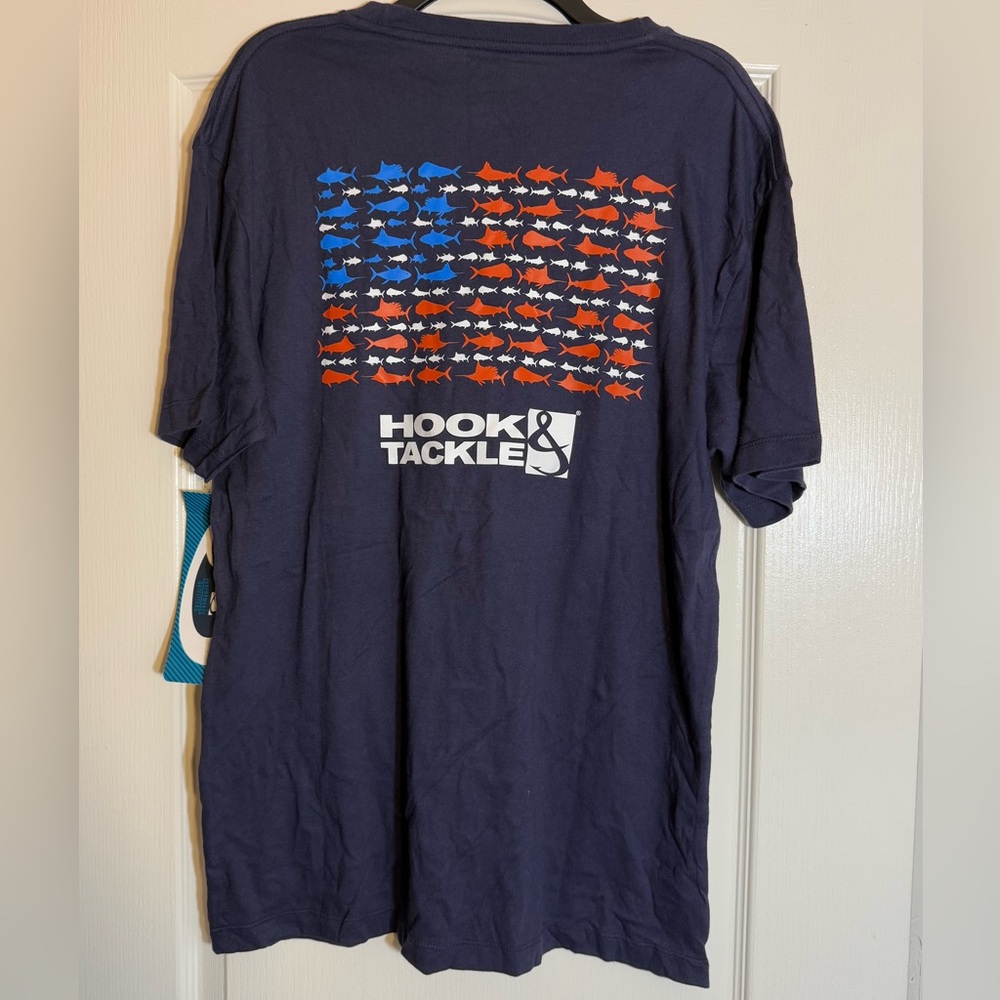 Hook&tackle American fish shirt Medium